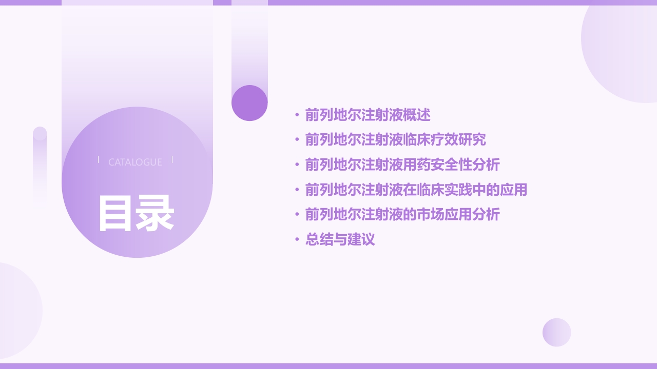 前列地尔注射液临床用药分析