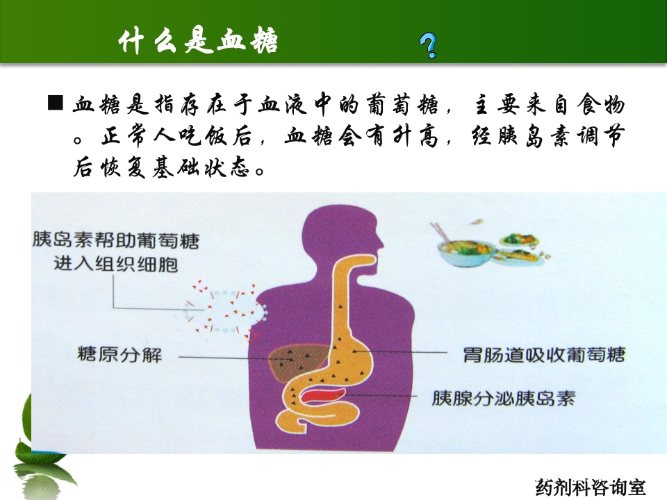 糖尿病及药学服务