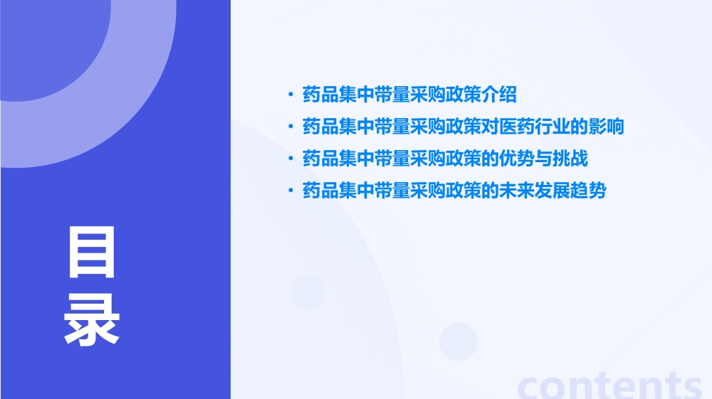 药品集中带量采购