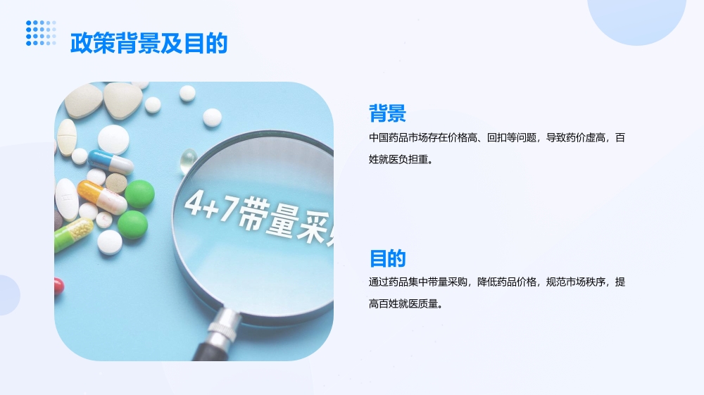 药品集中带量采购