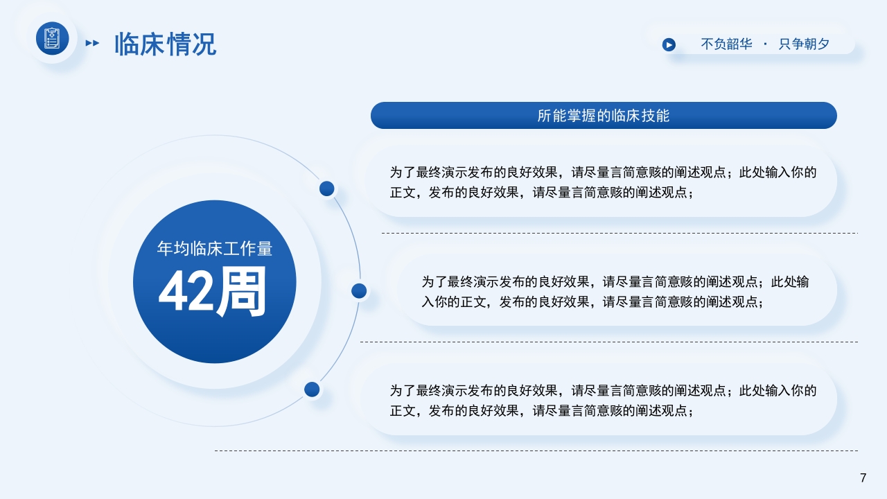 副主任医师职称晋升答辩PPT模板