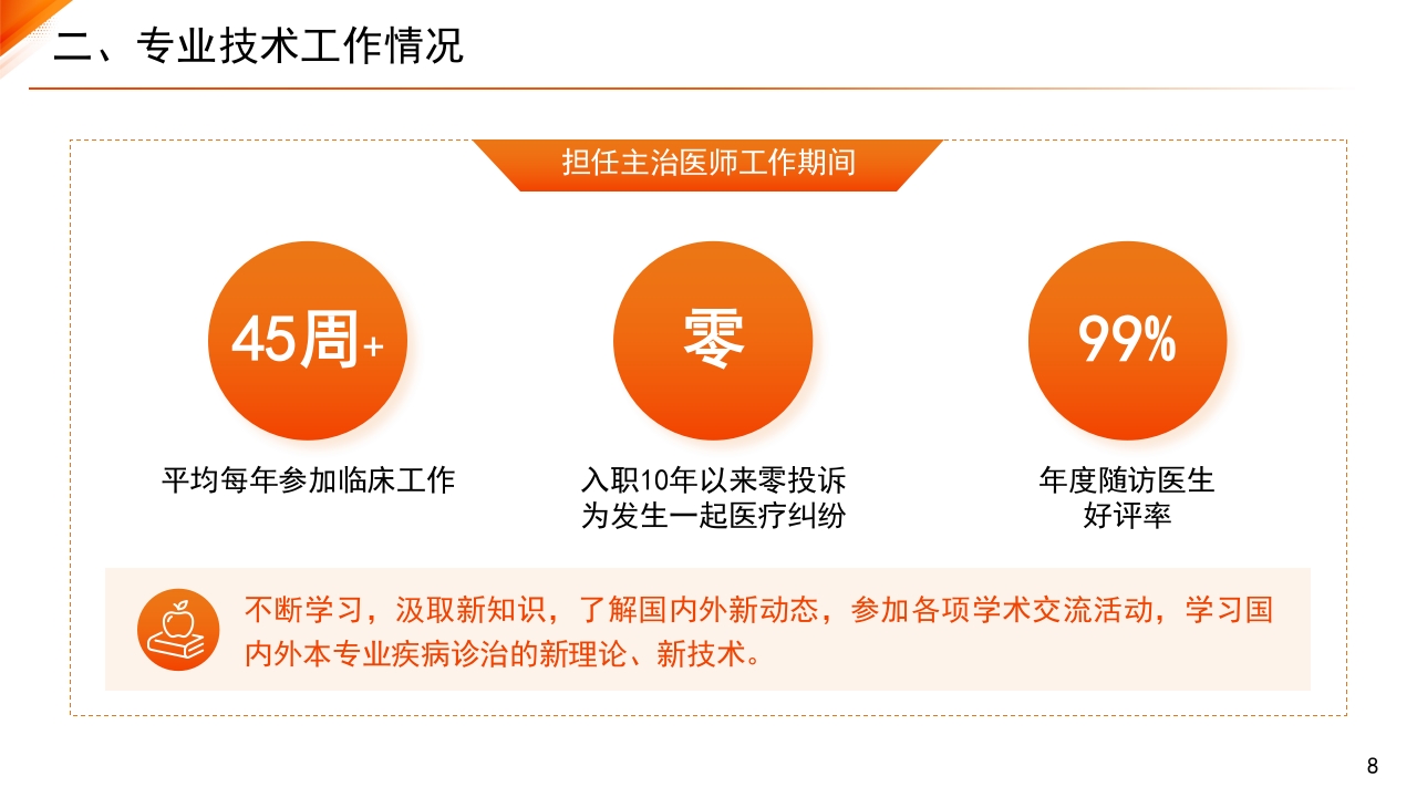 主任医师正高级职称晋升答辩报告PPT