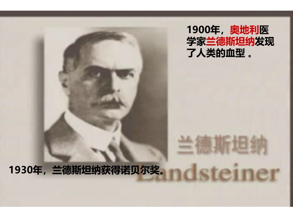 《输血与血型》PPT教学课件精品公开课比赛