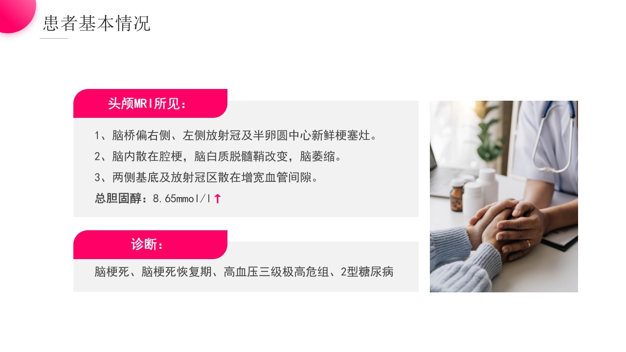 脑梗塞患者护理查房