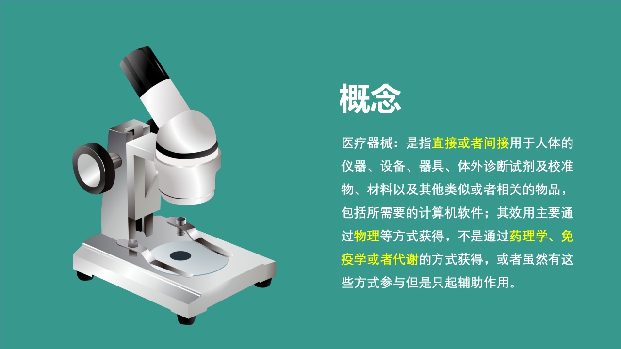 医护人员医疗器械专业知识学习培训课件