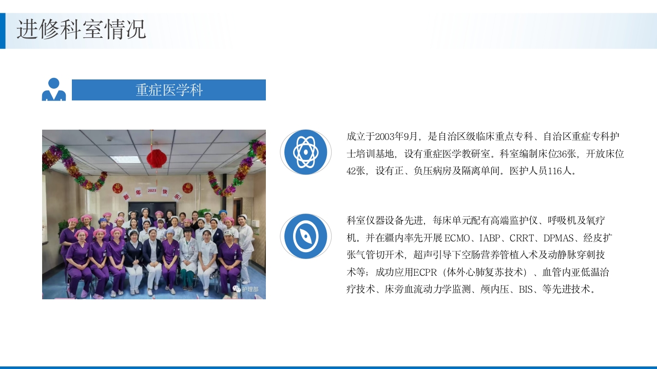 ICU专科护士进修汇报