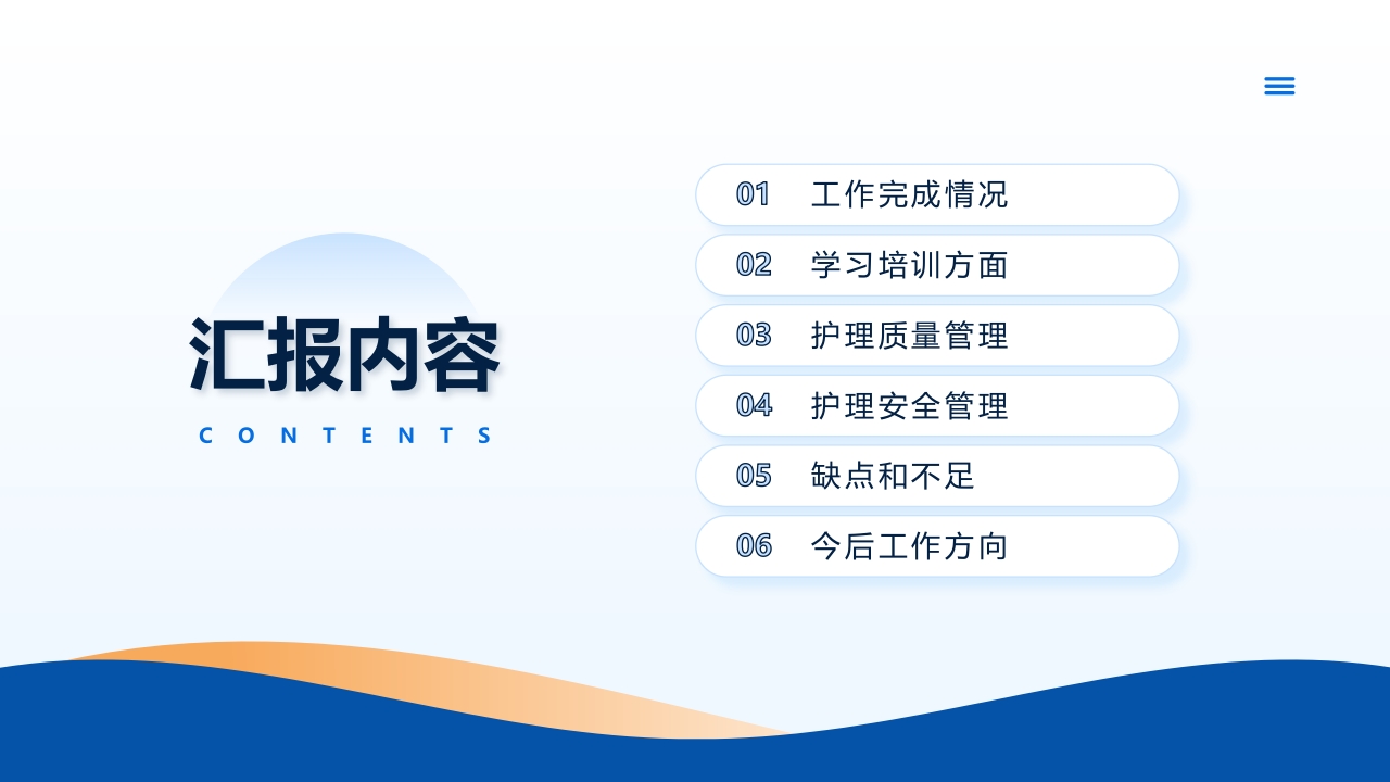 年终护士长护理工作总结汇报(请结合实际修改)