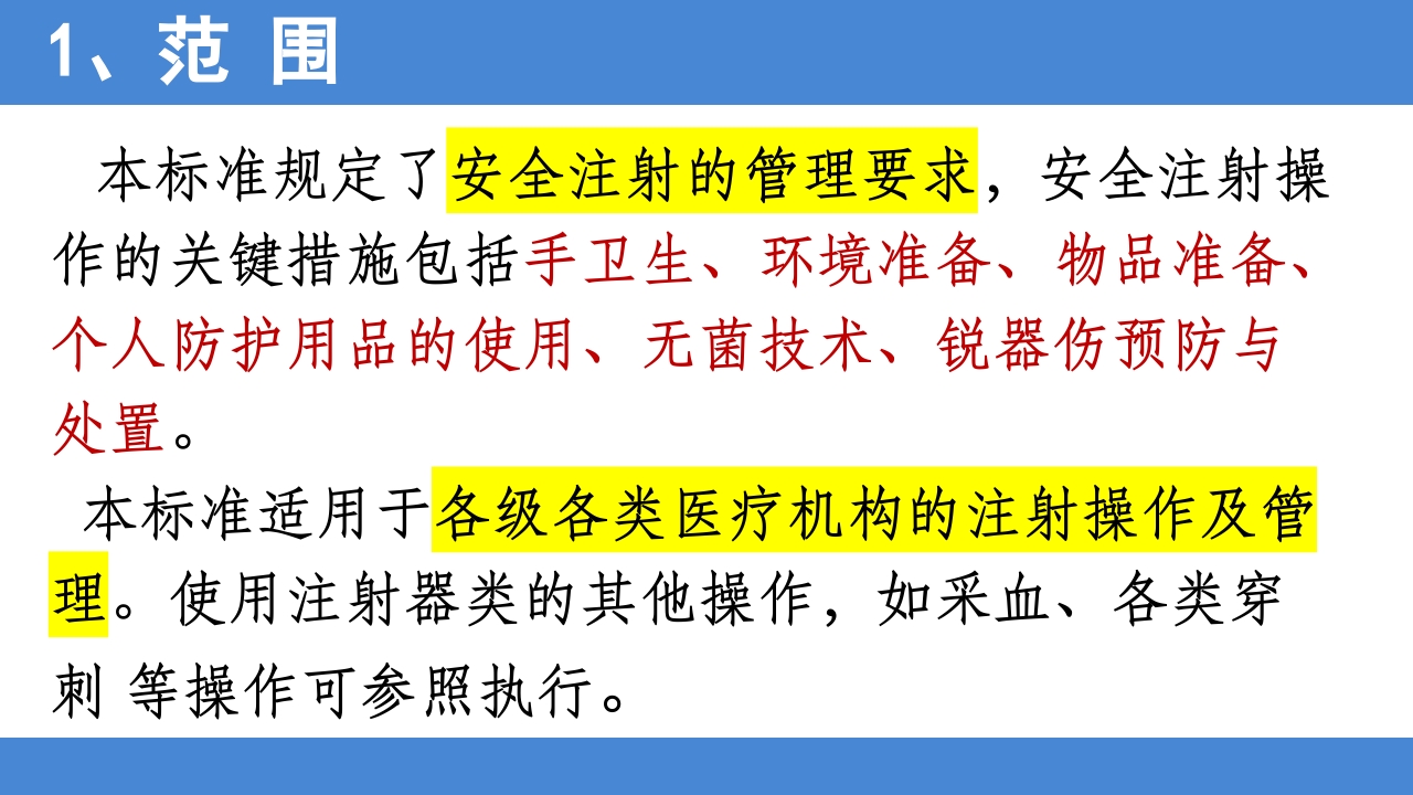 2025年安全注射标准解读