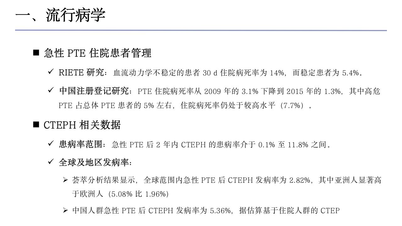 中国肺血栓栓塞症诊治、预防和管理指南(2025版)