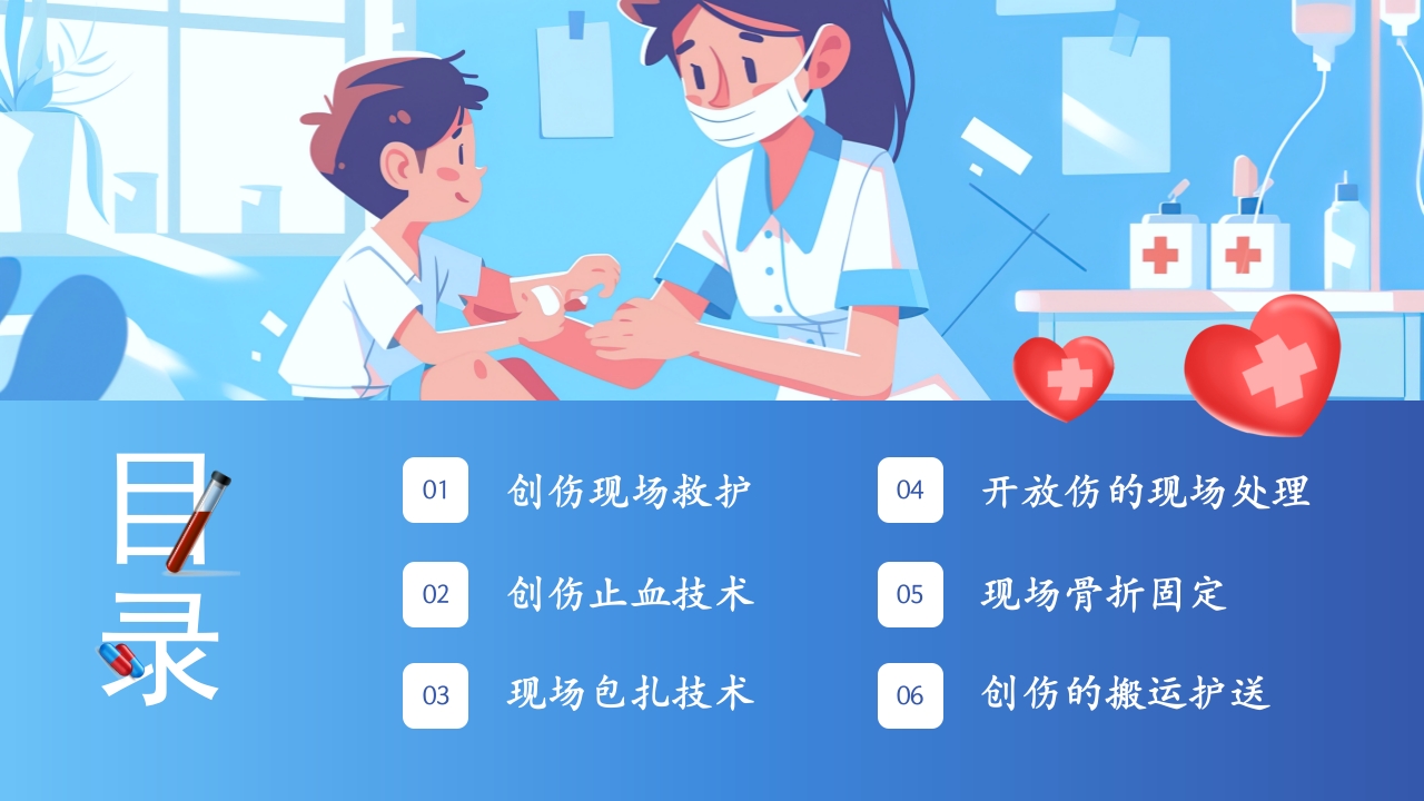 创伤急救知识培训课件