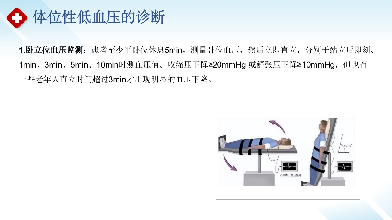 站起来就“晕头转向”-体位性低血压科普小讲课