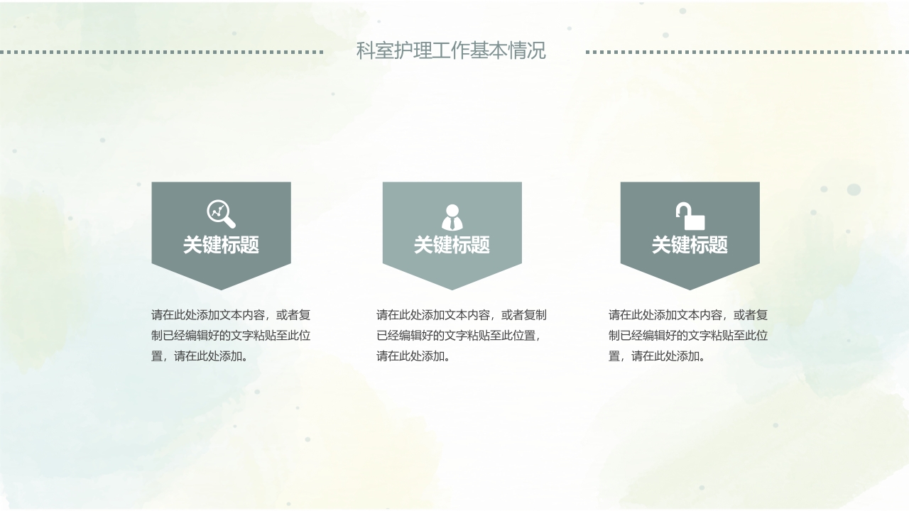 护士长年终总结ppt