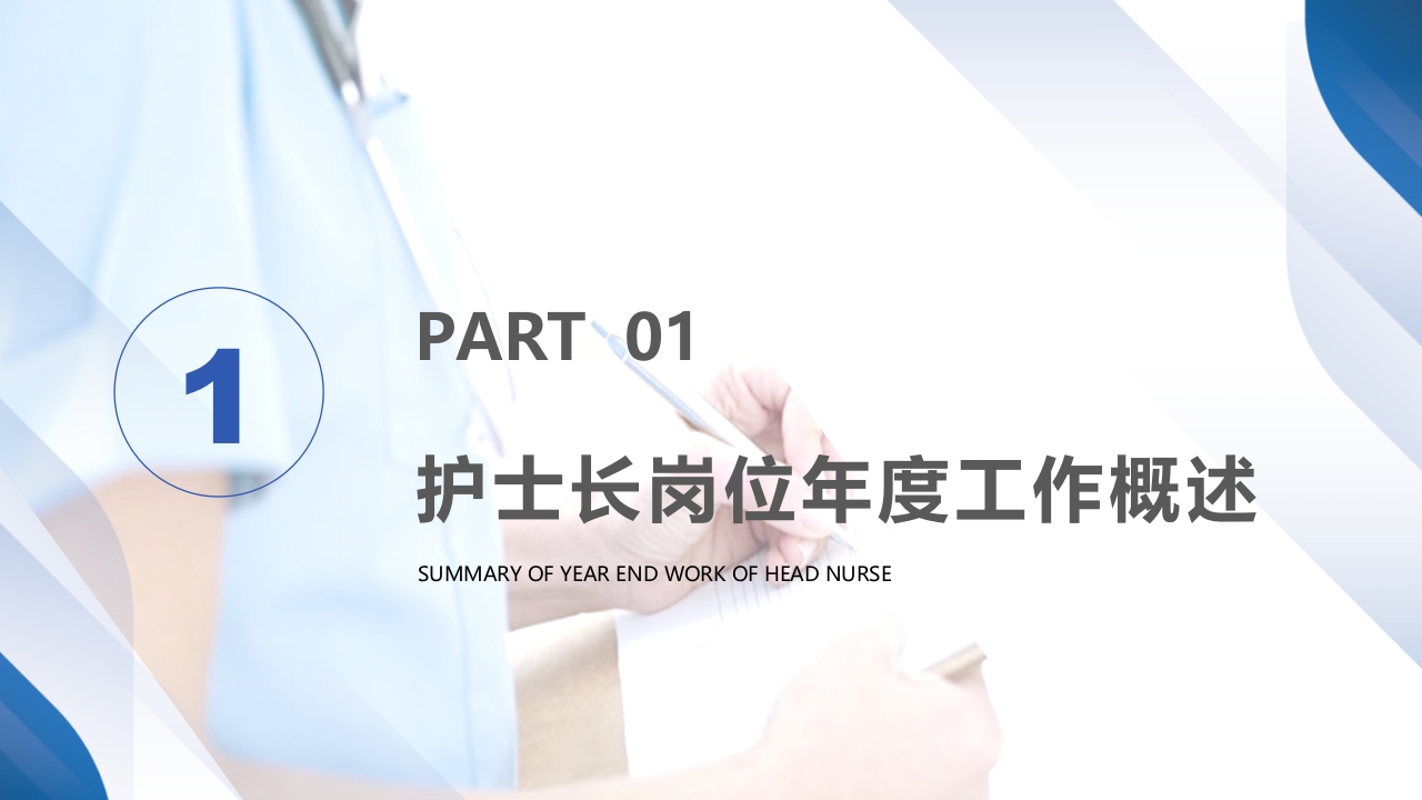 【精】医生护士总结述职